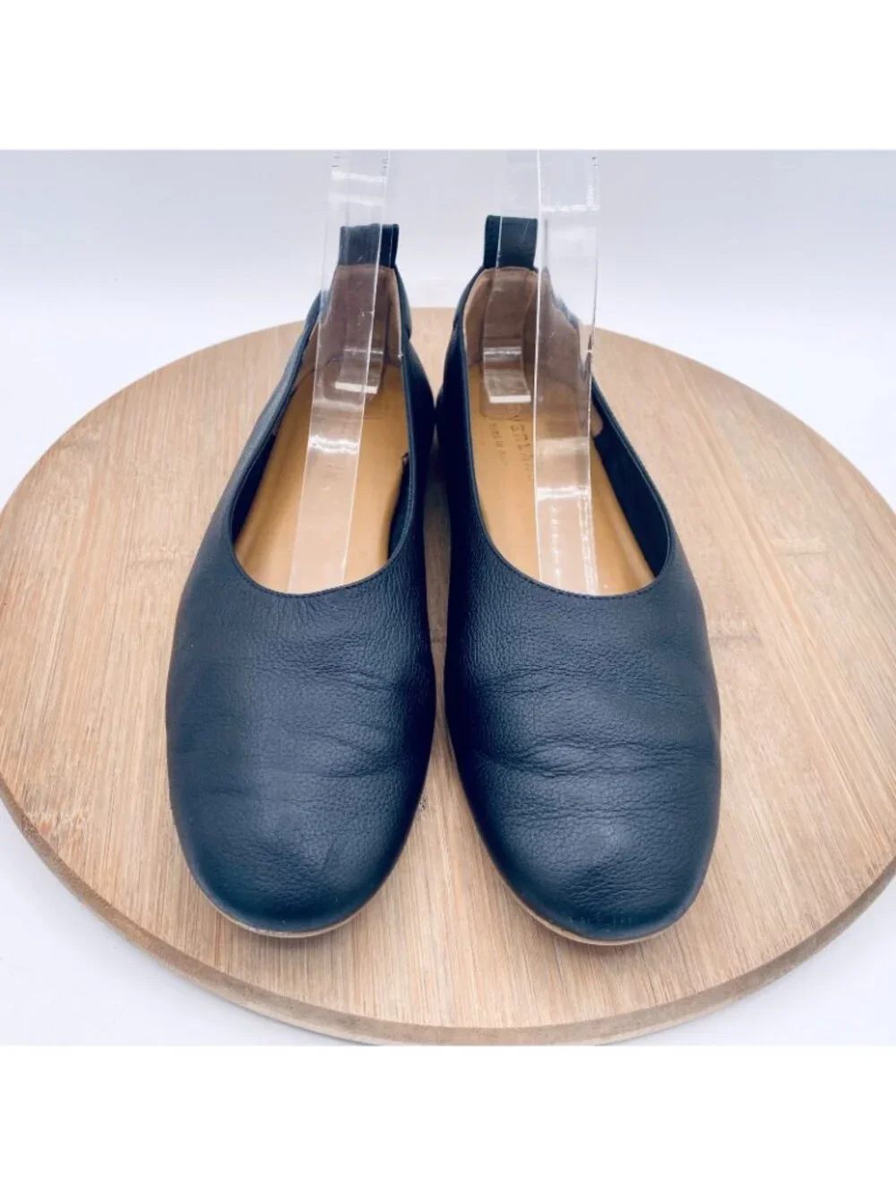 Everlane Shoes Womens 7 Black Leather Day Glove Ballet Flats Minimalist Preppy